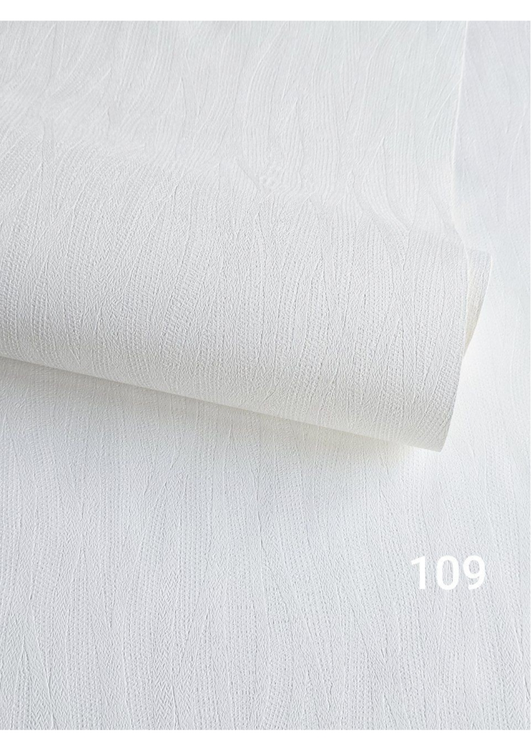 کاغذدیواری سفید ساده مینیمال وایت کد109