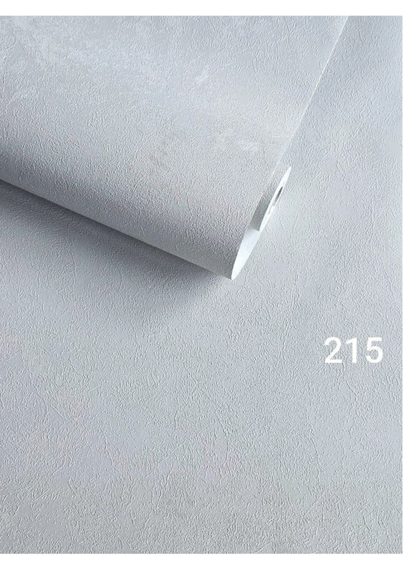 کاغذدیواری طوسی نقره ای ساده مینیمال گری کد215