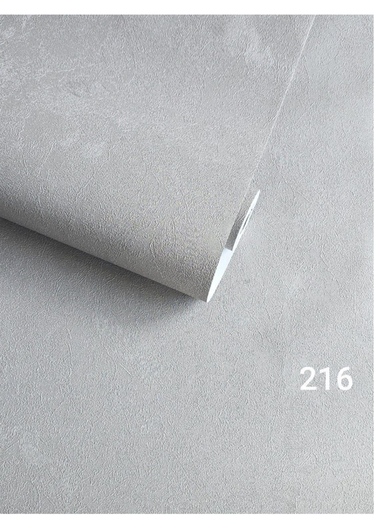 کاغذدیواری طوسی نقره ای ساده مینیمال گری کد216