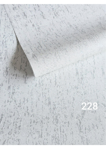 کاغذدیواری طوسی نقره ای ساده مینیمال گری کد228