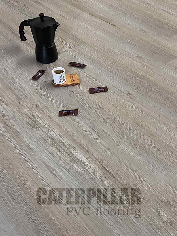 کفپوش پی وی سی برند کاترپیلار (هربسته3.84مترمربع)